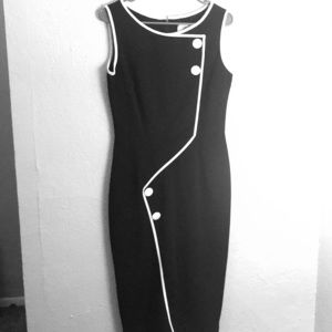 Tatyana Black retro wiggle dress, large